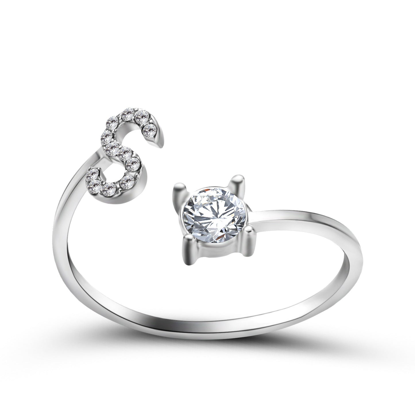 MONOGRAM NOIR - Personalisierter Initialenring