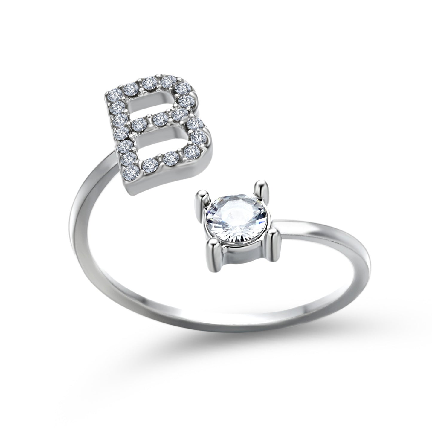 MONOGRAM NOIR - Personalisierter Initialenring