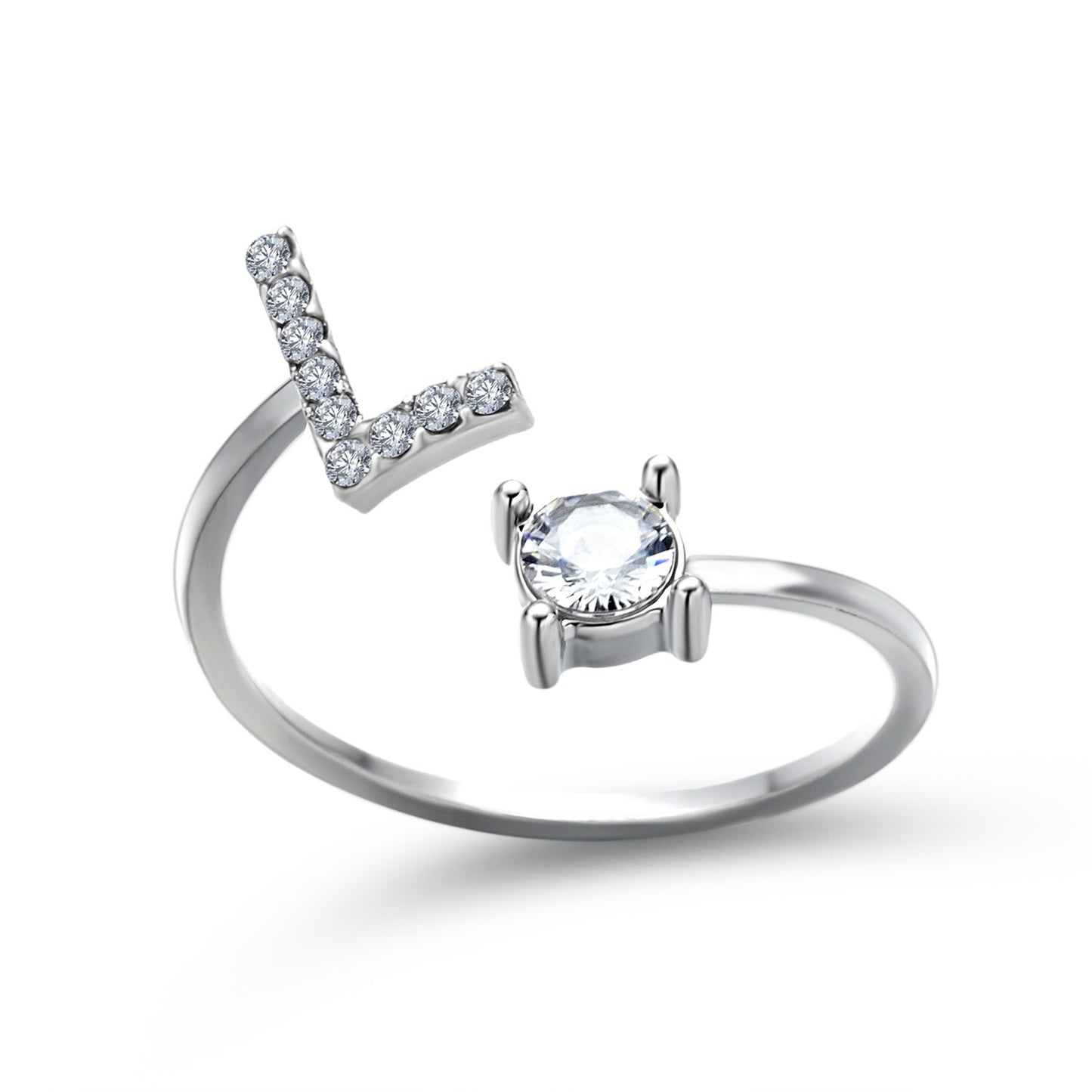 MONOGRAM NOIR - Personalisierter Initialenring