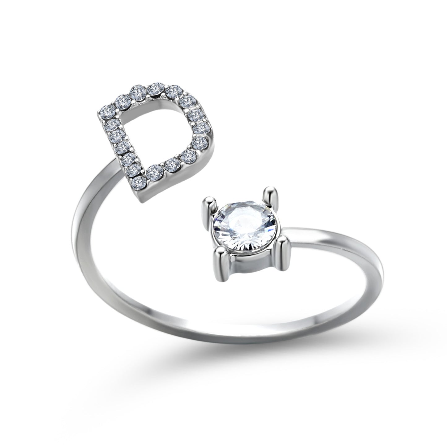MONOGRAM NOIR - Personalisierter Initialenring