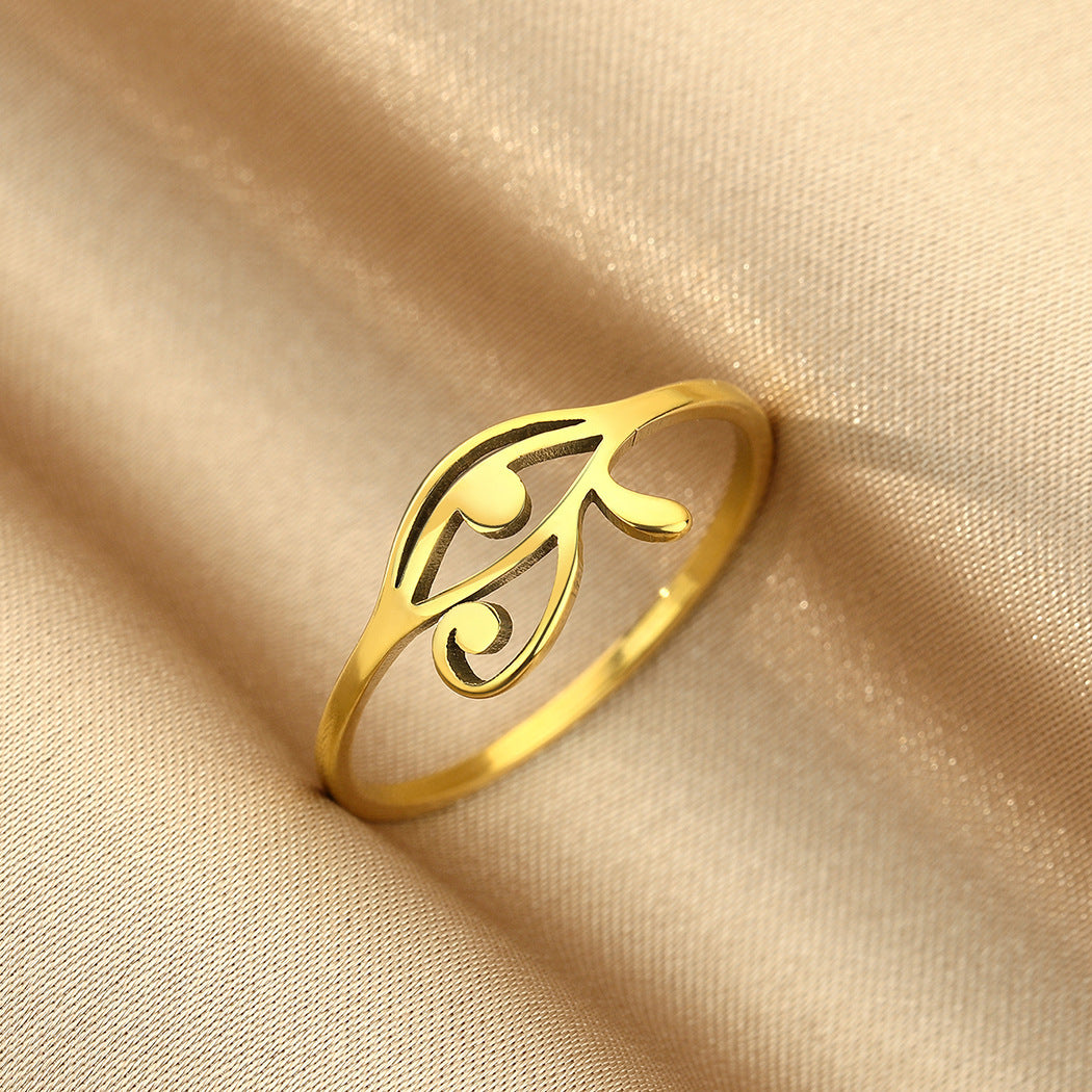 HORUS ICON - Symbolischer Ring im ägyptischem Style