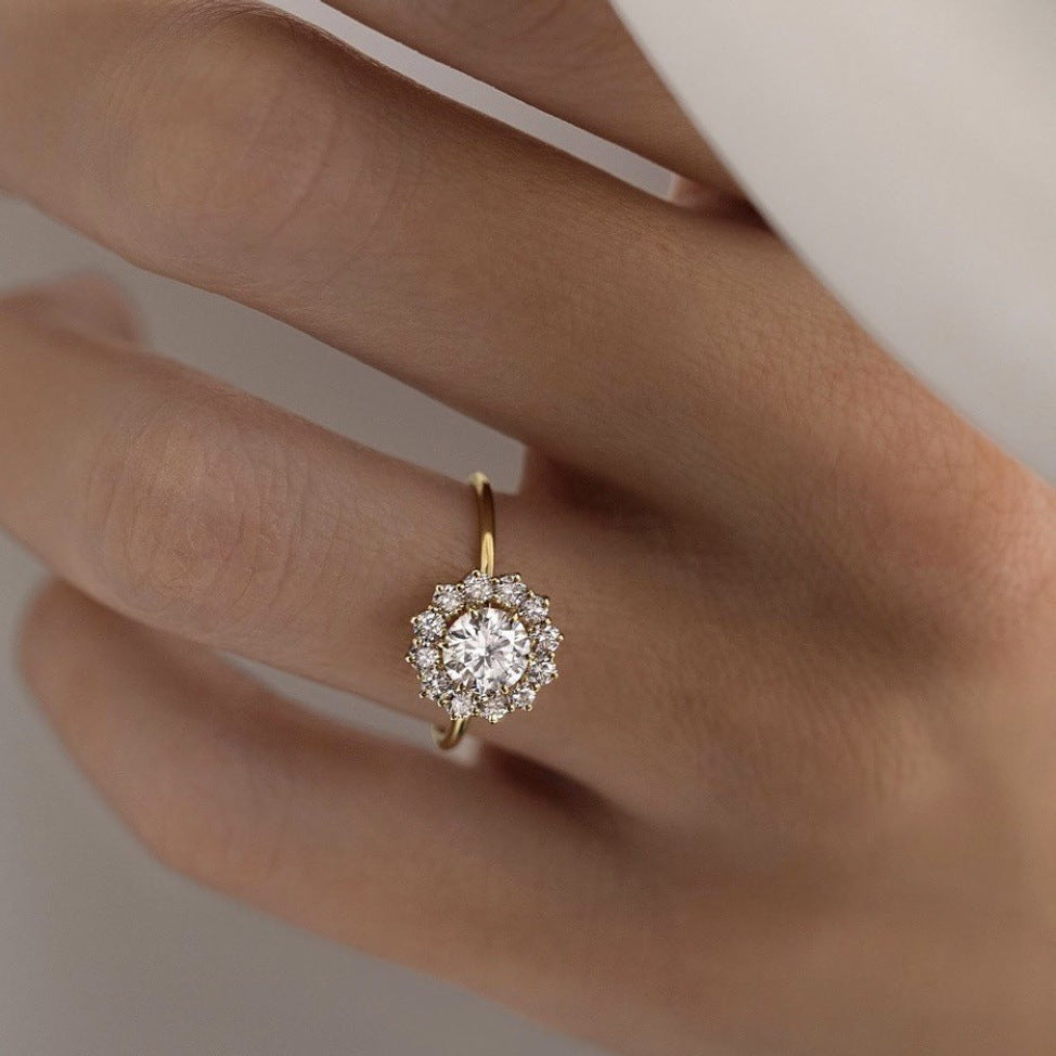 SNOW ICON - Ring im Kristall  Design