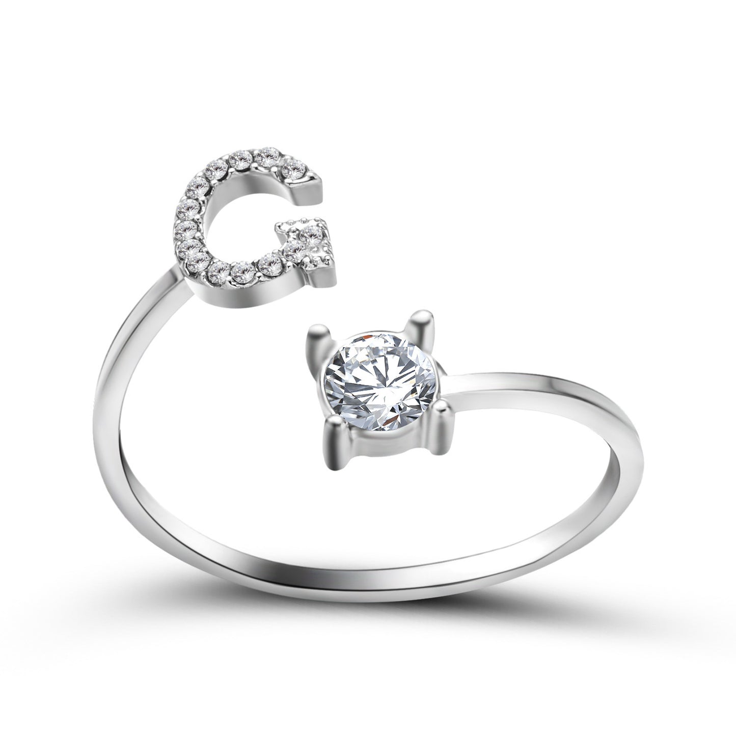 MONOGRAM NOIR - Personalisierter Initialenring