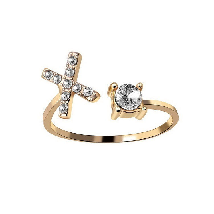 MONOGRAM NOIR - Personalisierter Initialenring