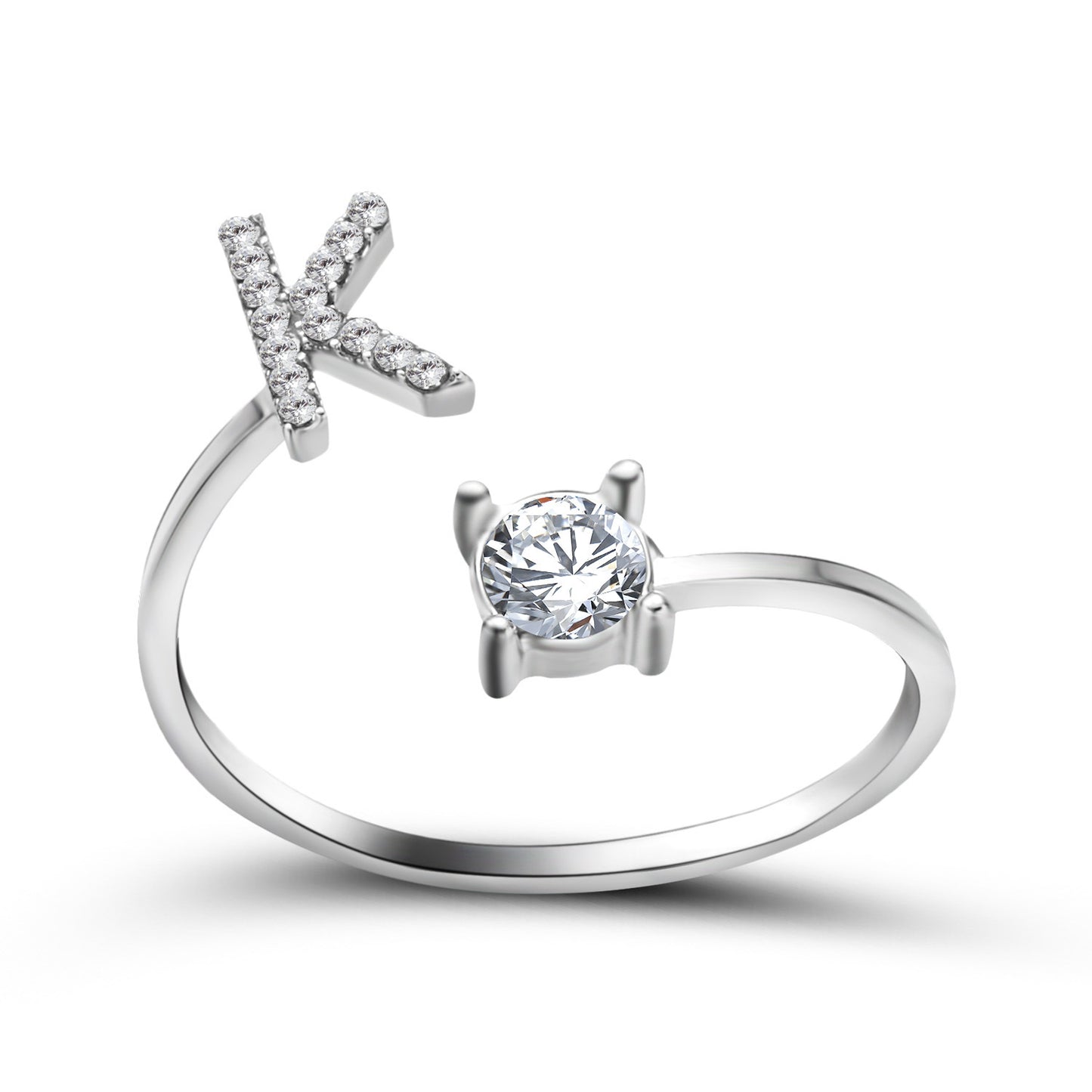 MONOGRAM NOIR - Personalisierter Initialenring