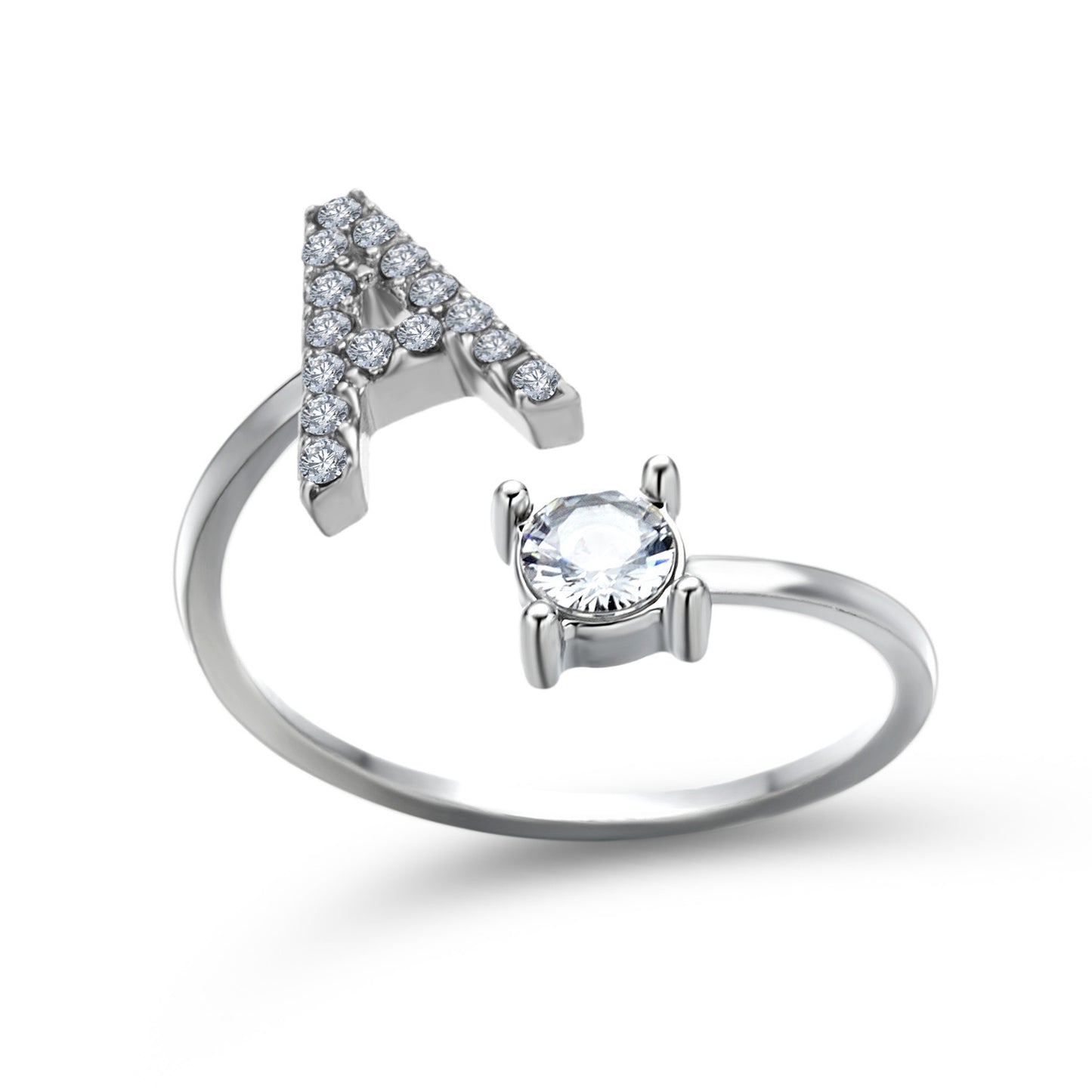 MONOGRAM NOIR - Personalisierter Initialenring