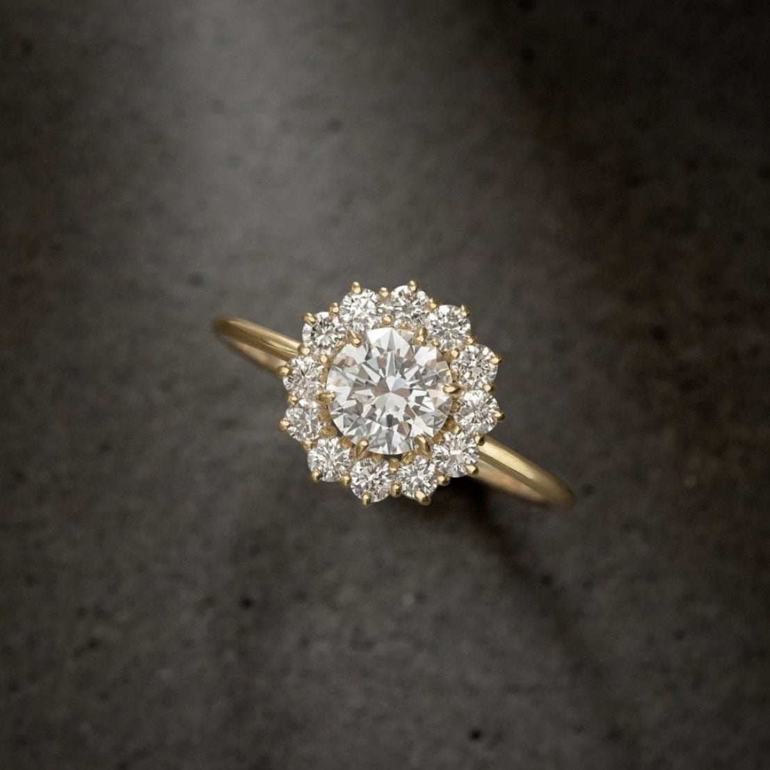 SNOW ICON - Ring im Kristall  Design