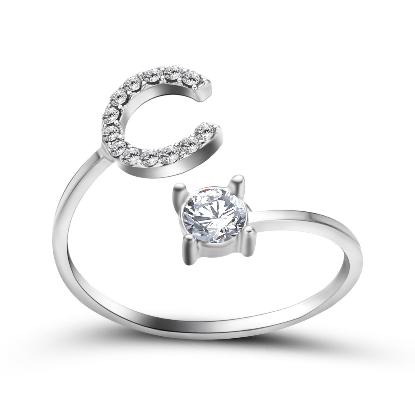 MONOGRAM NOIR - Personalisierter Initialenring