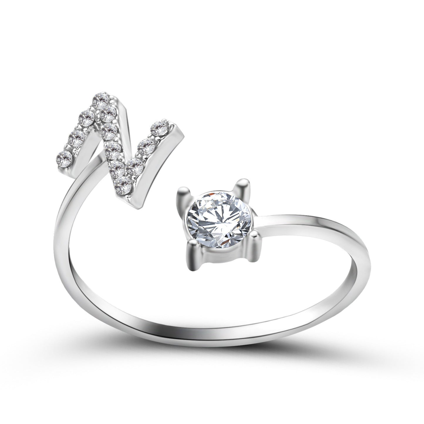 MONOGRAM NOIR - Personalisierter Initialenring