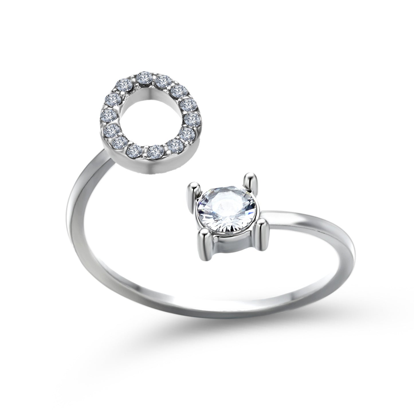 MONOGRAM NOIR - Personalisierter Initialenring