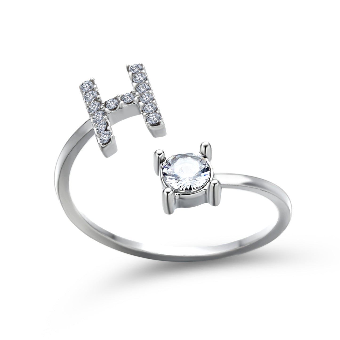 MONOGRAM NOIR - Personalisierter Initialenring