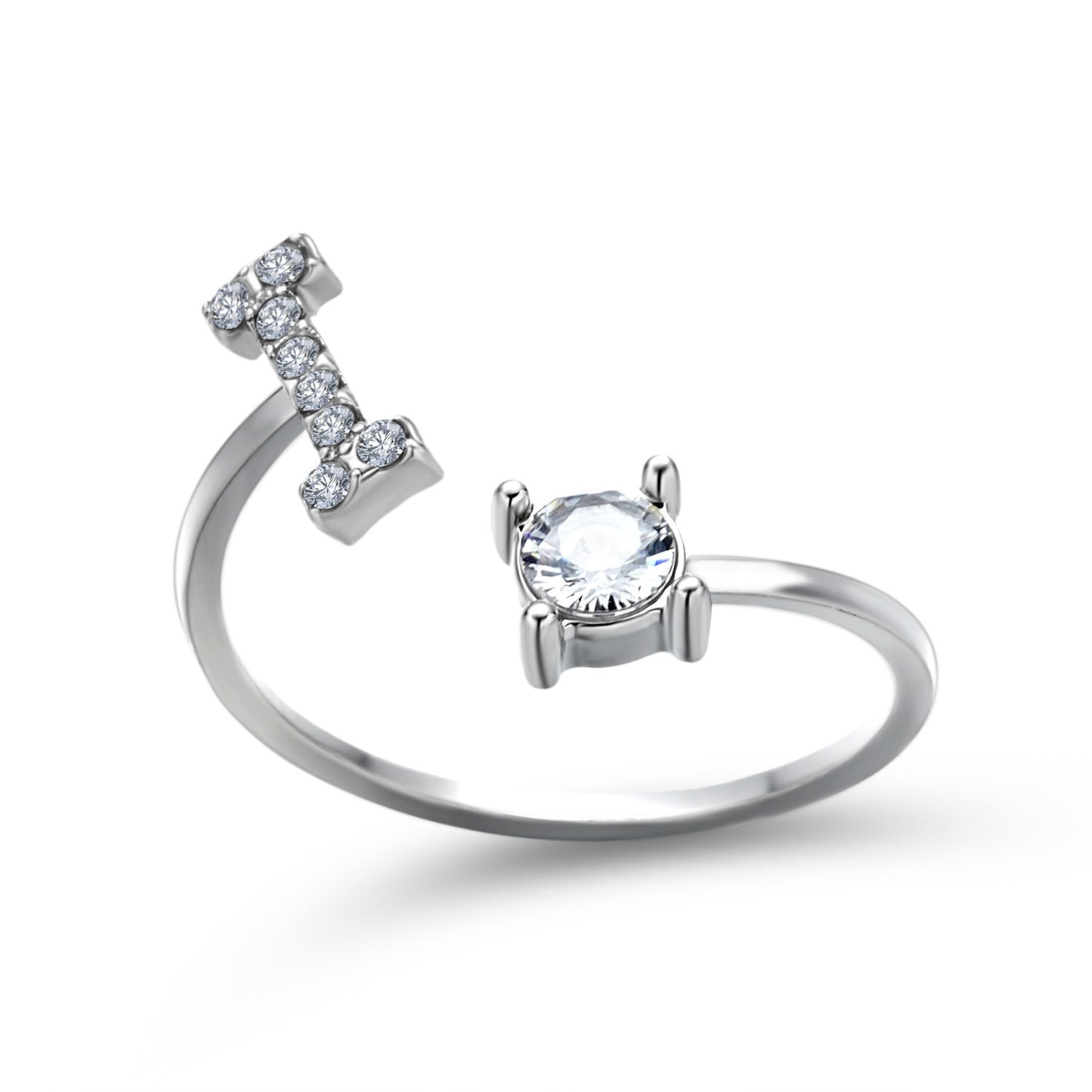 MONOGRAM NOIR - Personalisierter Initialenring