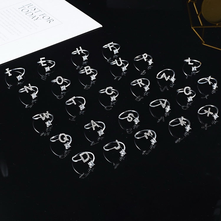 MONOGRAM NOIR - Personalisierter Initialenring