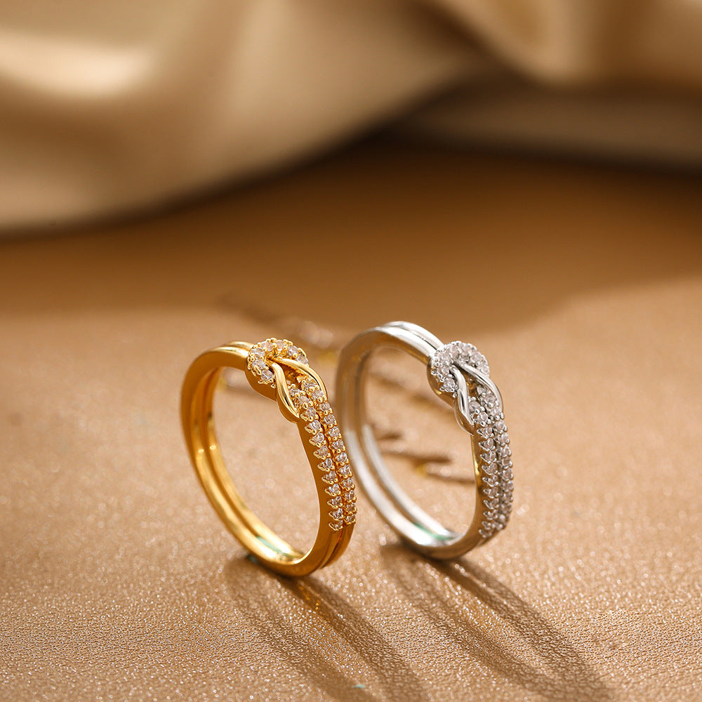 ETERNAL KNOT - Symbolischer Knotenring