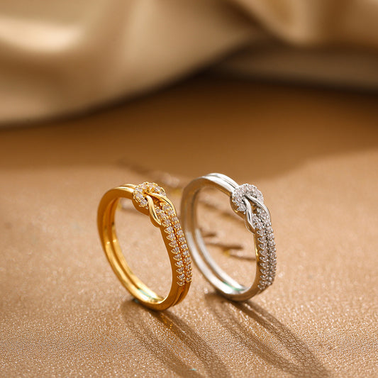 ETERNAL KNOT - Symbolischer Knotenring