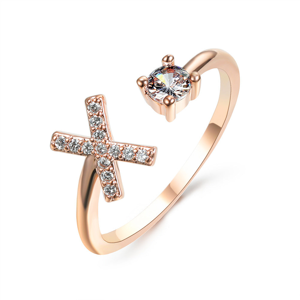 MONOGRAM NOIR - Personalisierter Initialenring