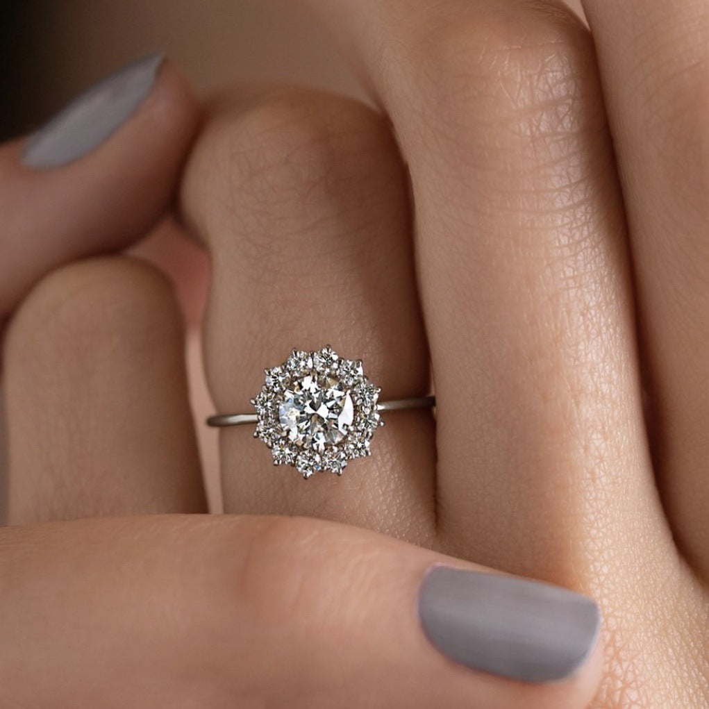 SNOW ICON - Ring im Kristall  Design